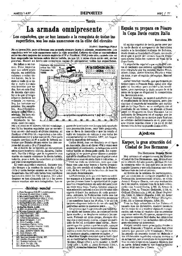 ABC MADRID 01-04-1997 página 77