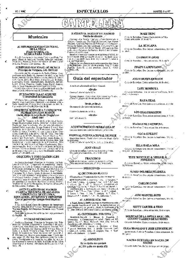 ABC MADRID 01-04-1997 página 80