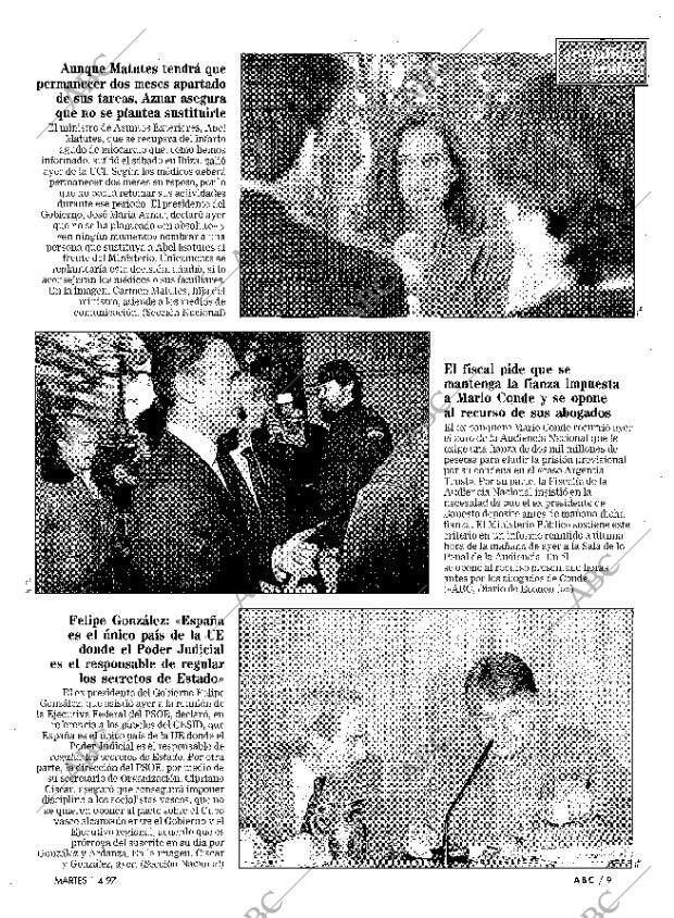 ABC MADRID 01-04-1997 página 9