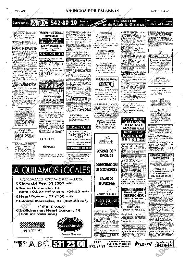 ABC MADRID 01-04-1997 página 94
