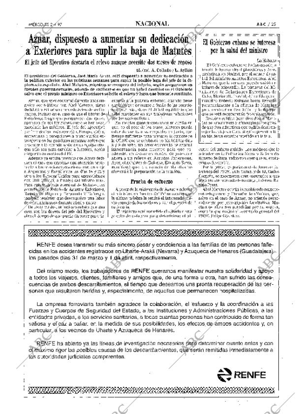 ABC MADRID 02-04-1997 página 25