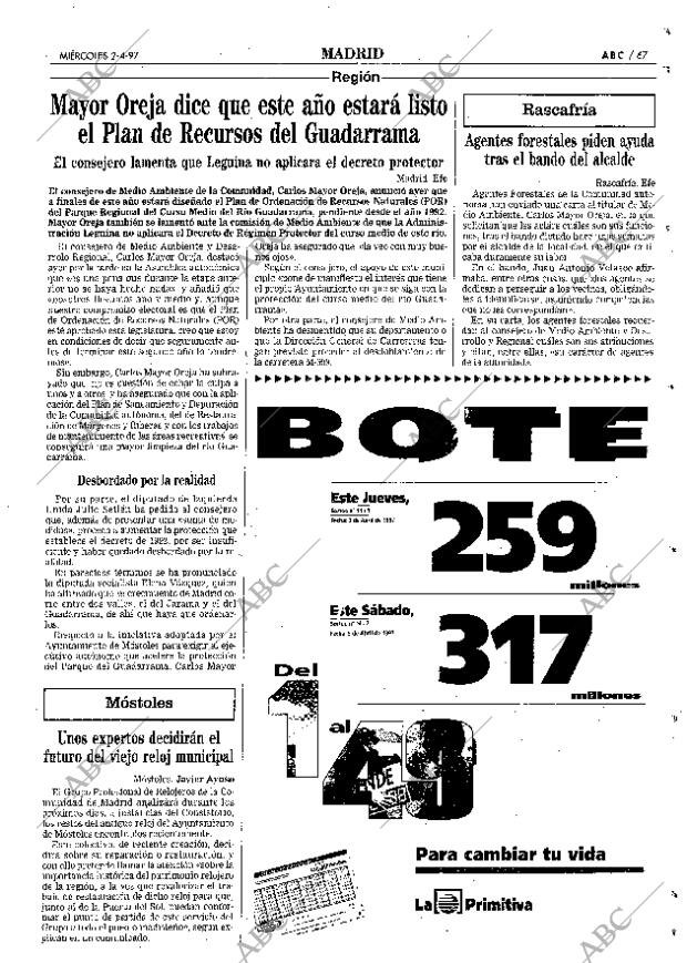 ABC MADRID 02-04-1997 página 67