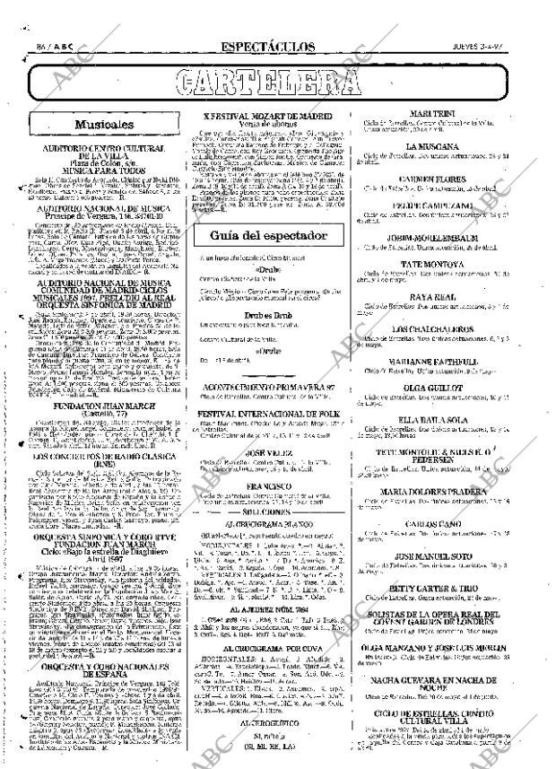 ABC MADRID 03-04-1997 página 86