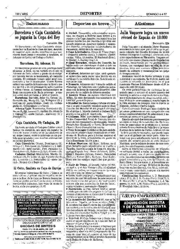 ABC MADRID 06-04-1997 página 100