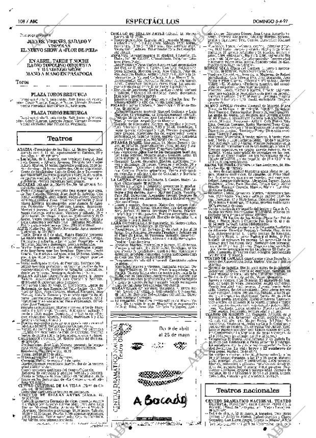 ABC MADRID 06-04-1997 página 108