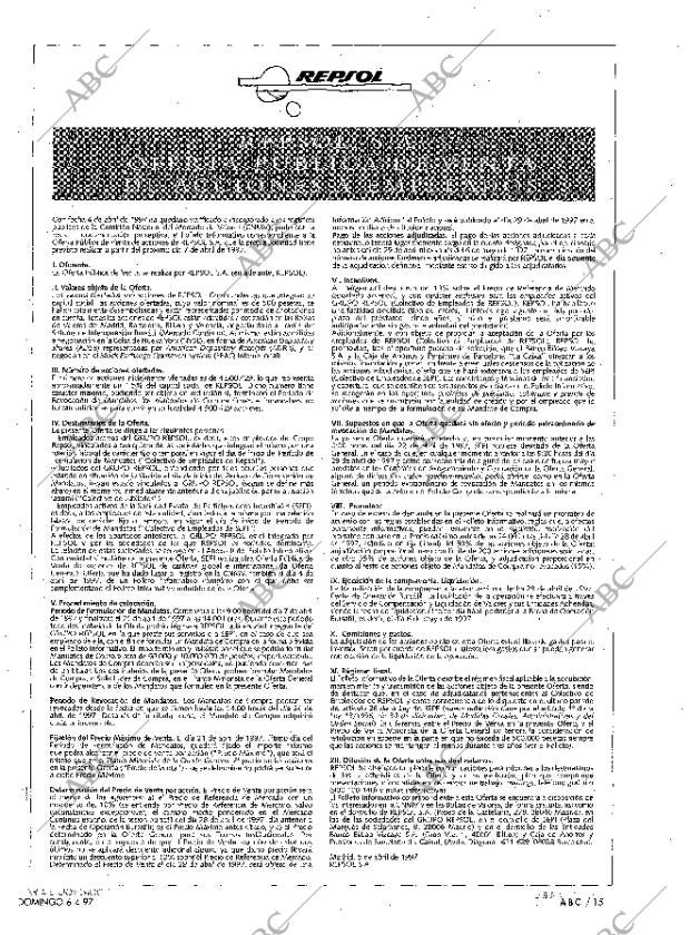 ABC MADRID 06-04-1997 página 15