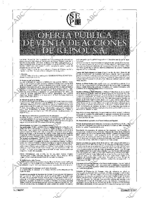 ABC MADRID 06-04-1997 página 16