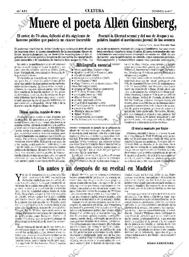 ABC MADRID 06-04-1997 página 66