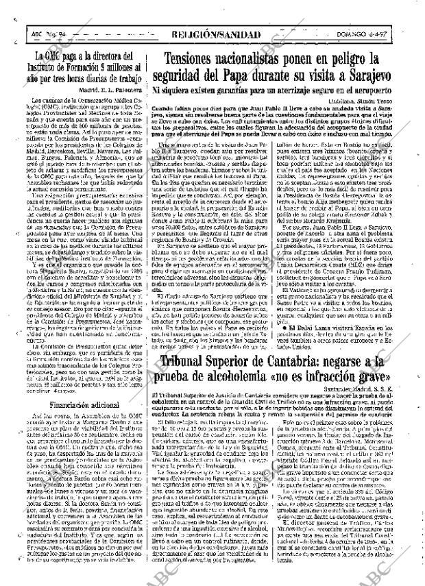 ABC MADRID 06-04-1997 página 94