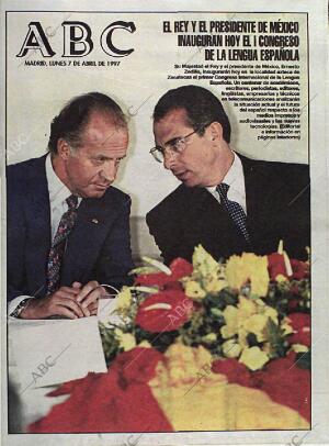 ABC MADRID 07-04-1997 página 1