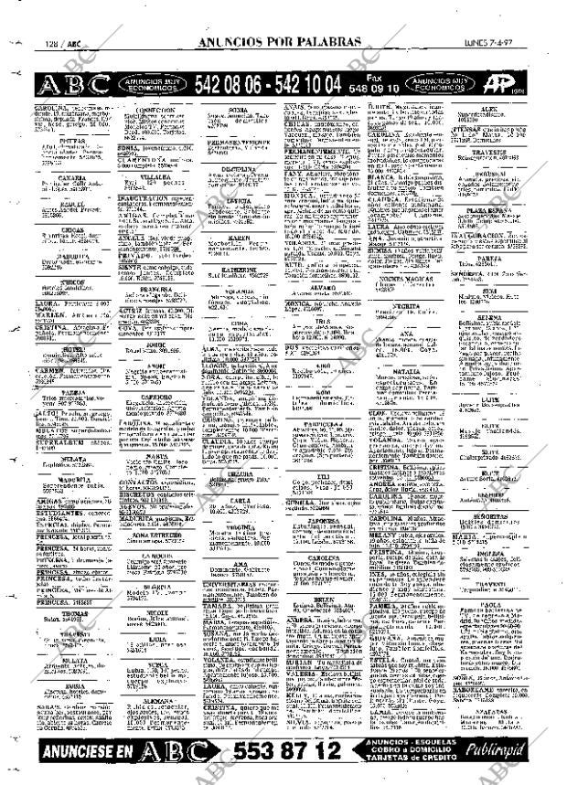 ABC MADRID 07-04-1997 página 128