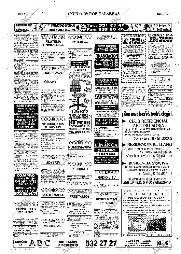 ABC MADRID 07-04-1997 página 131