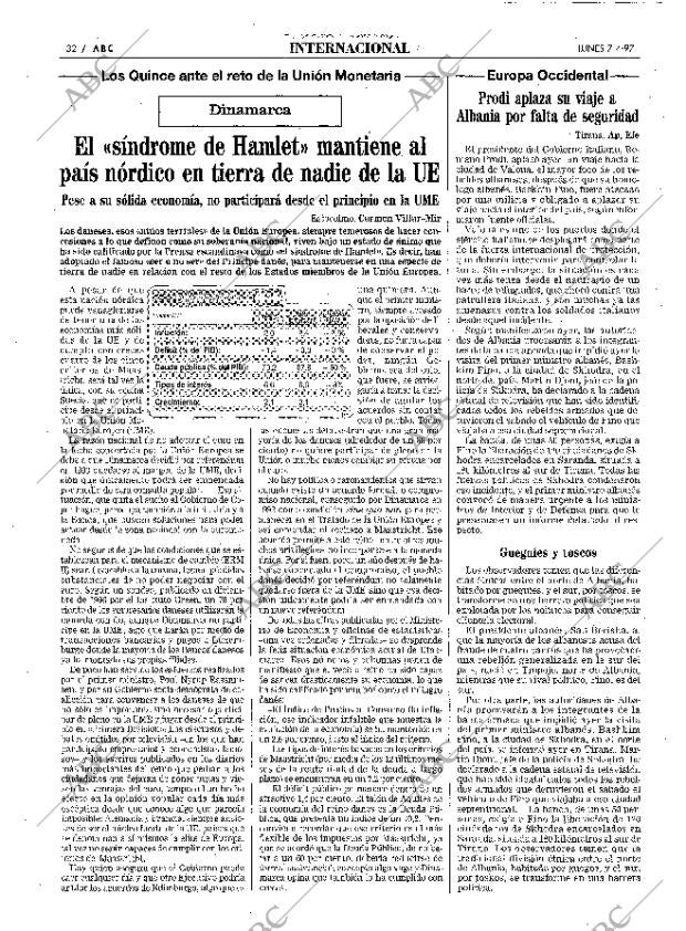 ABC MADRID 07-04-1997 página 32