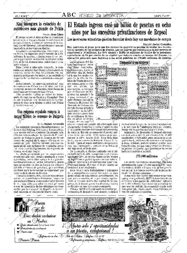 ABC MADRID 07-04-1997 página 40