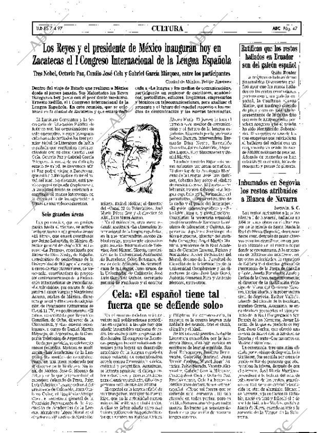 ABC MADRID 07-04-1997 página 47
