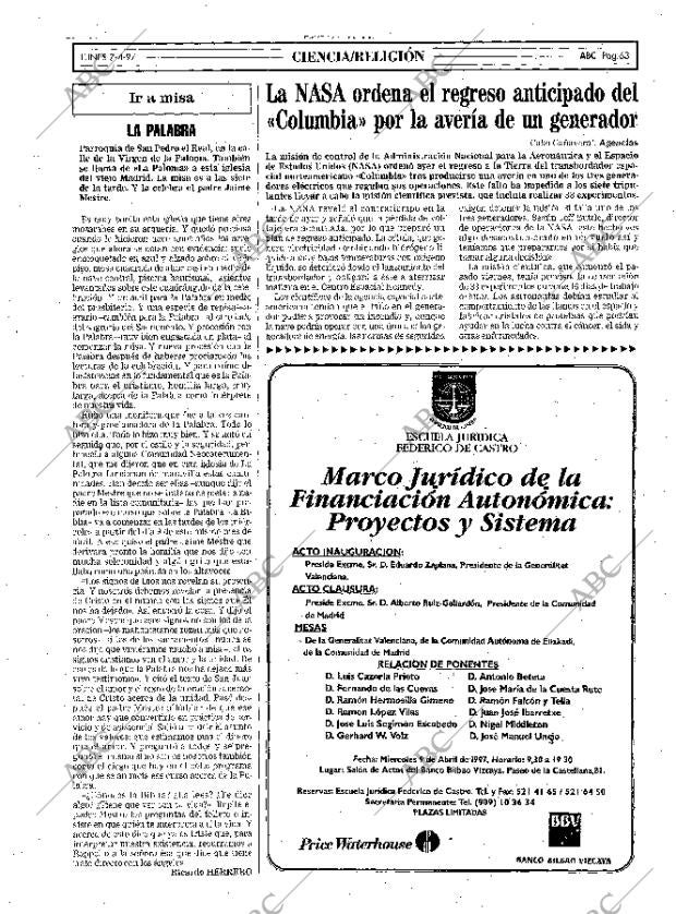 ABC MADRID 07-04-1997 página 63