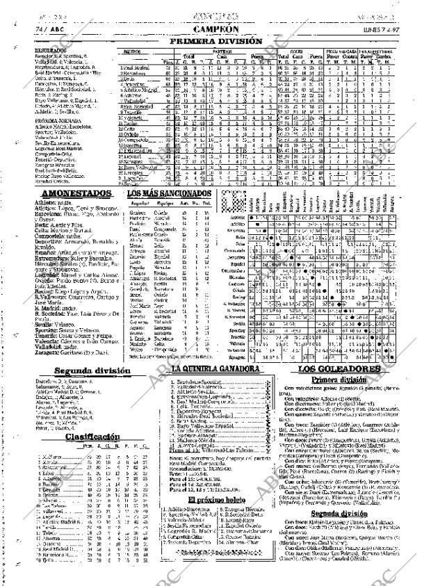 ABC MADRID 07-04-1997 página 74