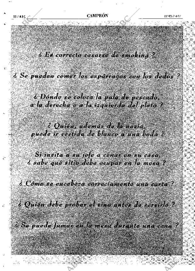 ABC MADRID 07-04-1997 página 88