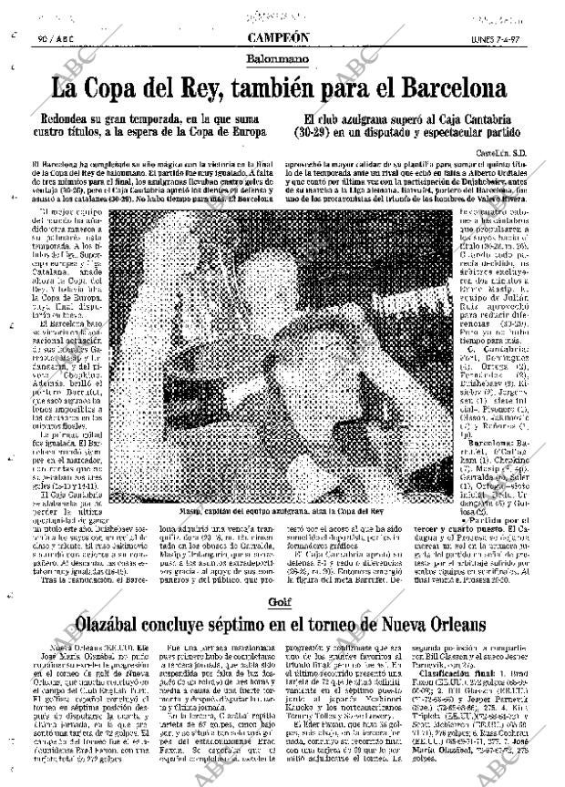 ABC MADRID 07-04-1997 página 90