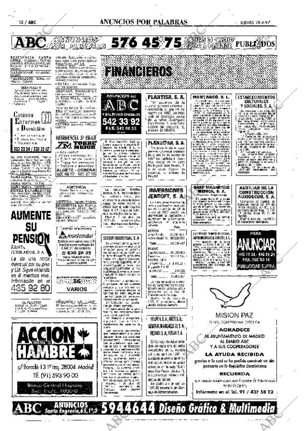 ABC MADRID 10-04-1997 página 118