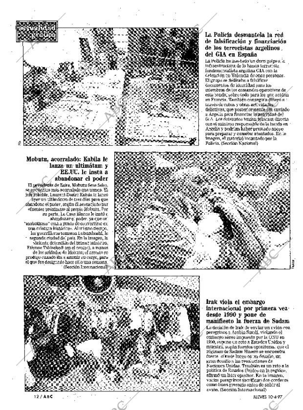ABC MADRID 10-04-1997 página 12