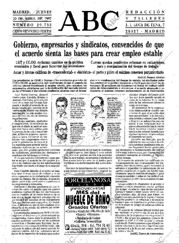 ABC MADRID 10-04-1997 página 17
