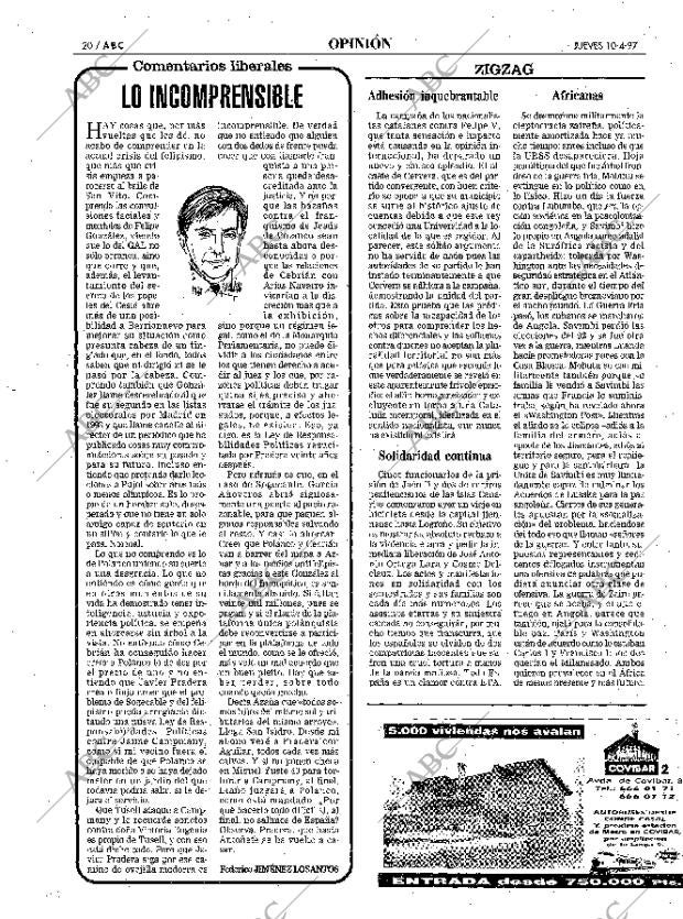 ABC MADRID 10-04-1997 página 20