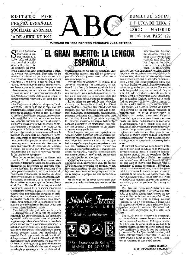 ABC MADRID 10-04-1997 página 3