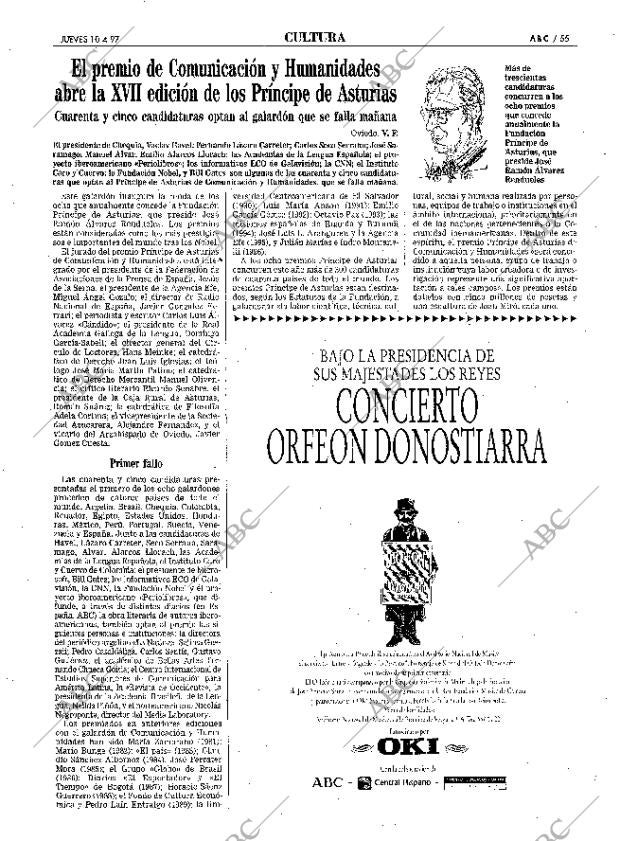 ABC MADRID 10-04-1997 página 55