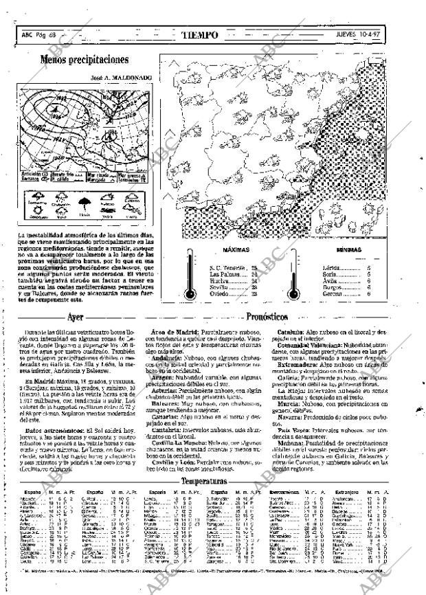 ABC MADRID 10-04-1997 página 68