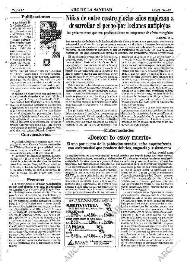 ABC MADRID 10-04-1997 página 74