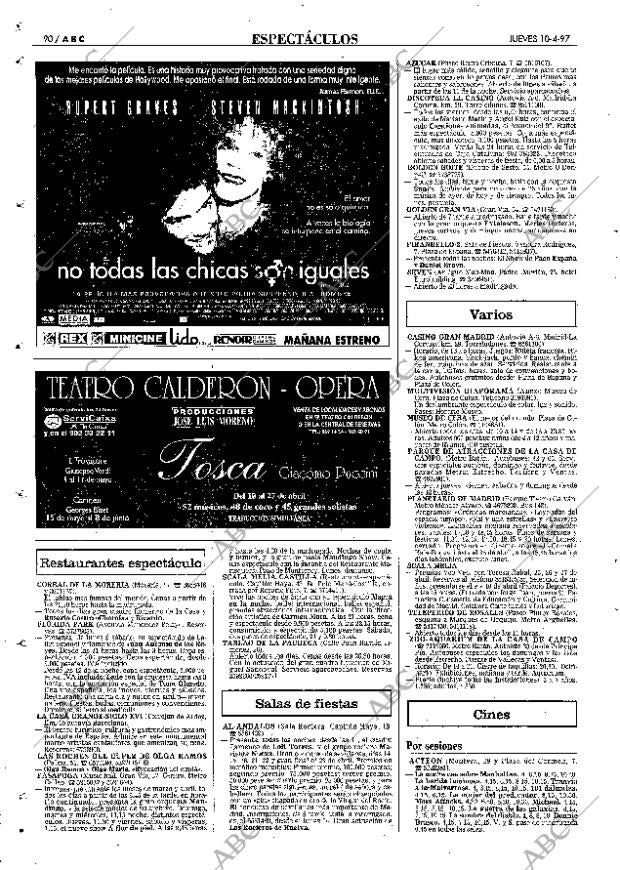 ABC MADRID 10-04-1997 página 90