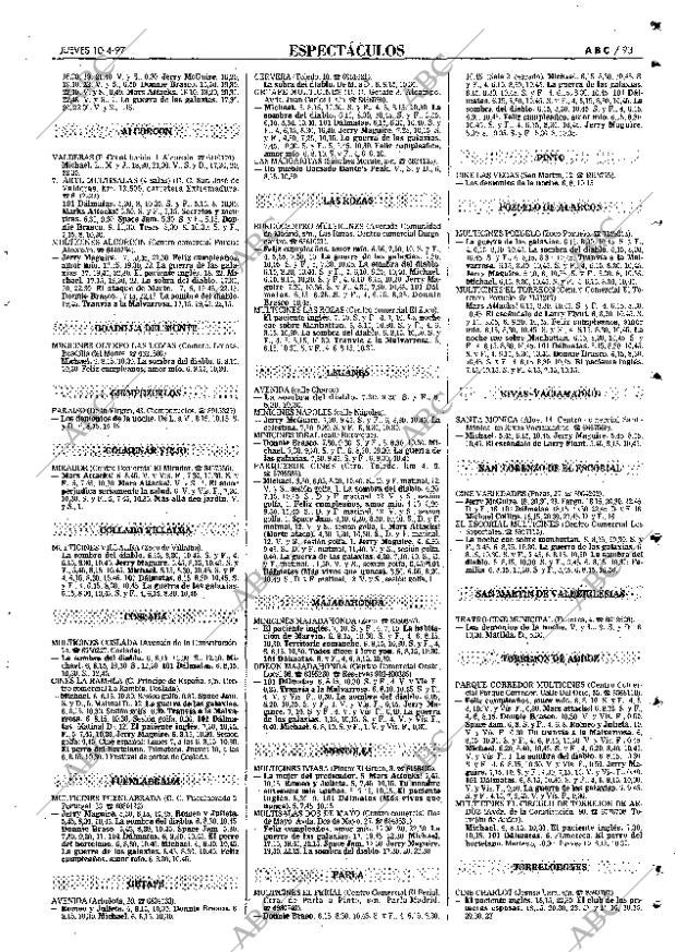 ABC MADRID 10-04-1997 página 93