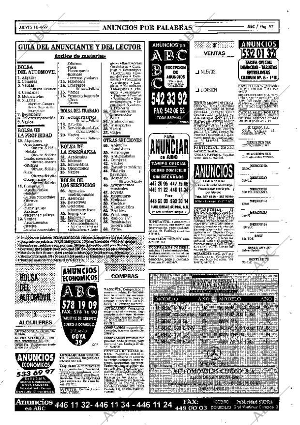 ABC MADRID 10-04-1997 página 97