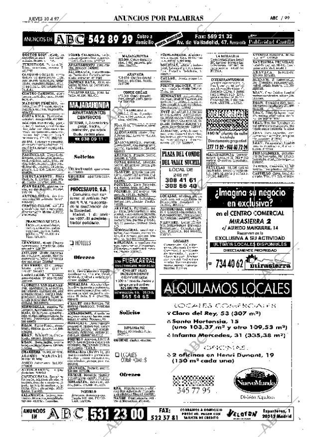 ABC MADRID 10-04-1997 página 99