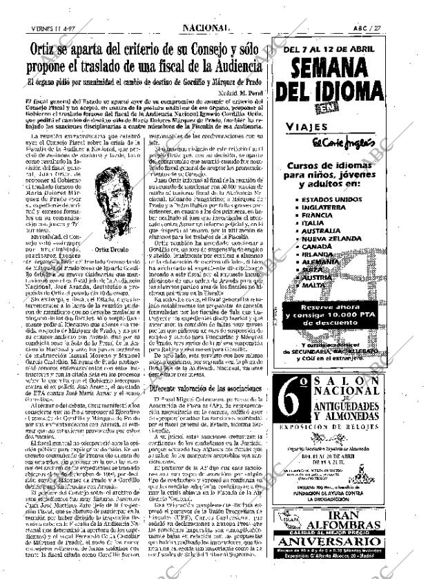 ABC MADRID 11-04-1997 página 27