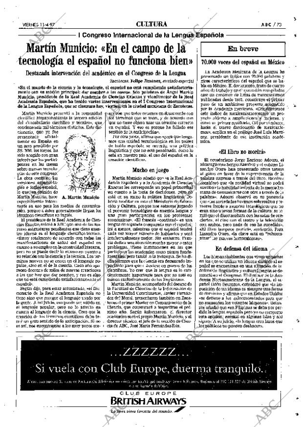 ABC MADRID 11-04-1997 página 73