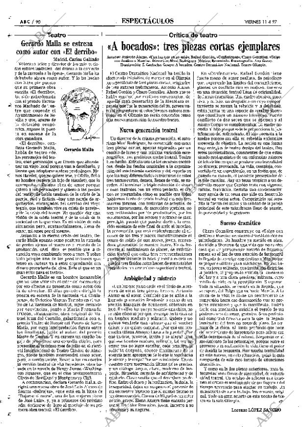 ABC MADRID 11-04-1997 página 90