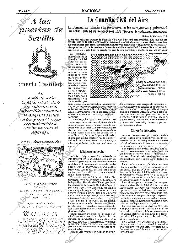 ABC SEVILLA 13-04-1997 página 30