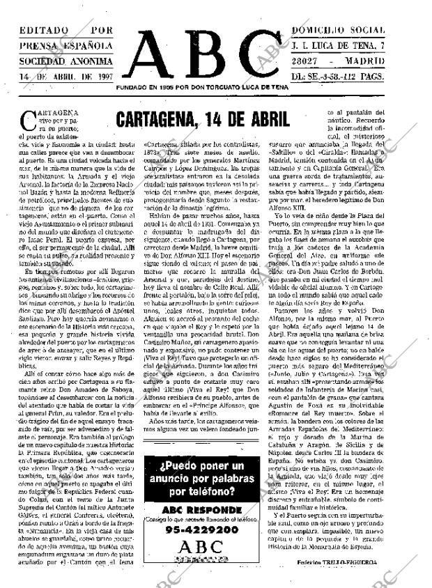 ABC SEVILLA 14-04-1997 página 3