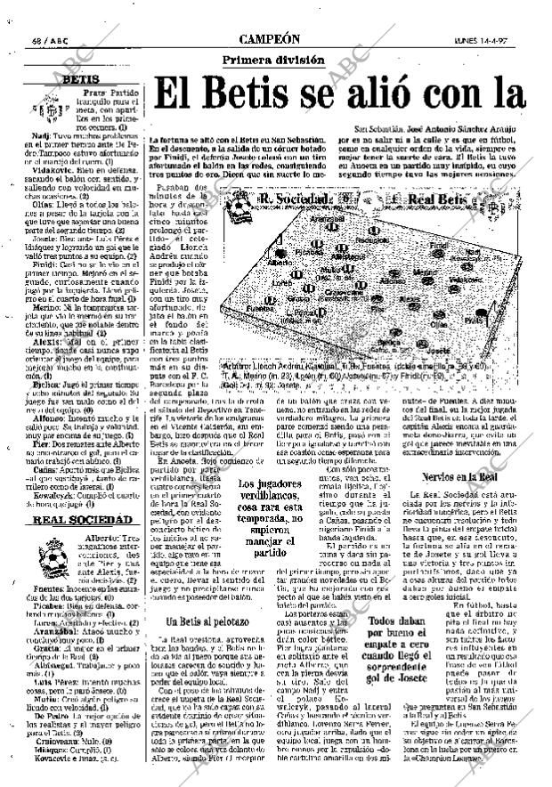 ABC SEVILLA 14-04-1997 página 68