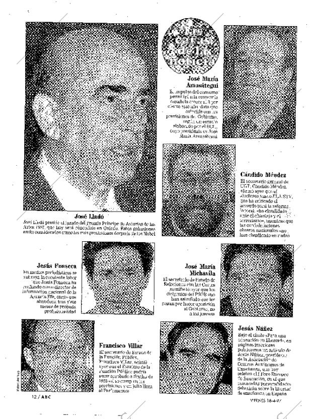 ABC MADRID 18-04-1997 página 12