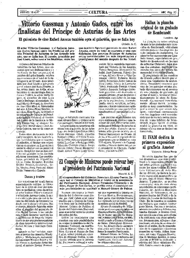 ABC MADRID 18-04-1997 página 53