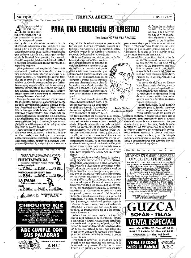 ABC MADRID 18-04-1997 página 56