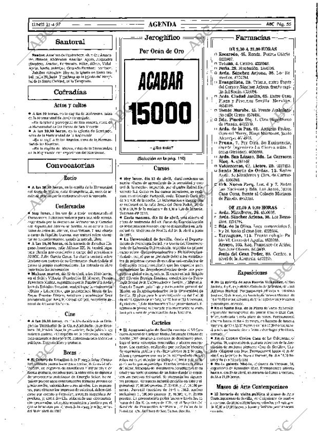 ABC SEVILLA 21-04-1997 página 55