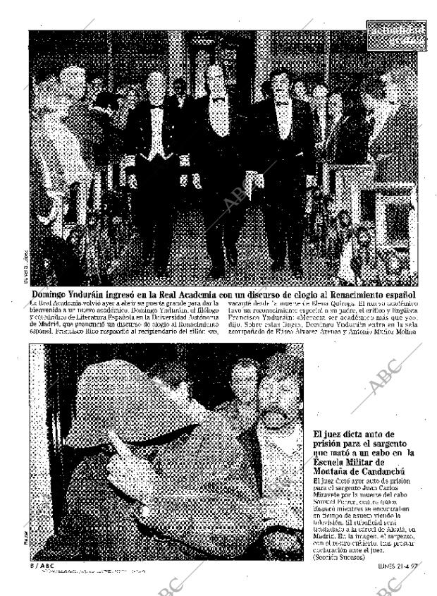 ABC SEVILLA 21-04-1997 página 8