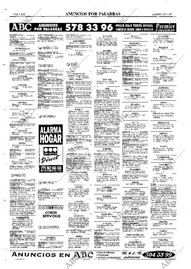 ABC MADRID 22-04-1997 página 114