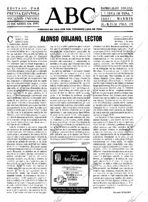 ABC MADRID 22-04-1997 página 3