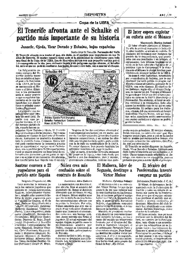 ABC MADRID 22-04-1997 página 79