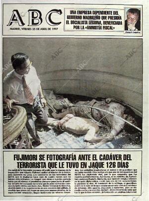 ABC MADRID 25-04-1997 página 1